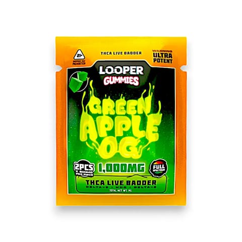 Looper 2PK Gummies Green Apple OG