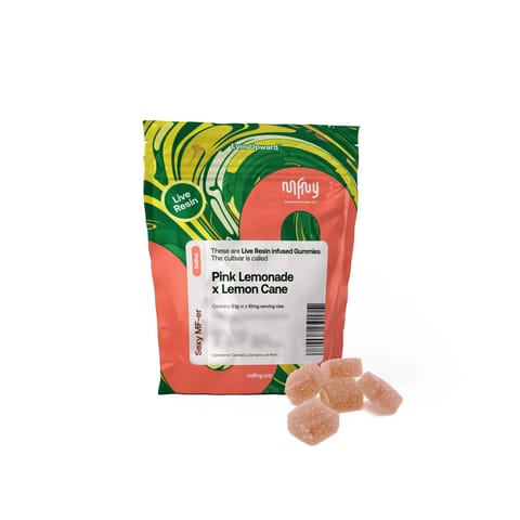 MFNY | Pink Lemonade x Lemon Cane | Live Resin Gummies | 10pk | 100mg