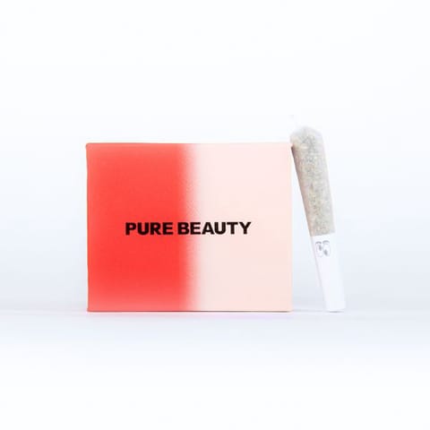 PURE BEAUTY - INFUSED PREROLL MULTIPACK - PINK BOX - 2G