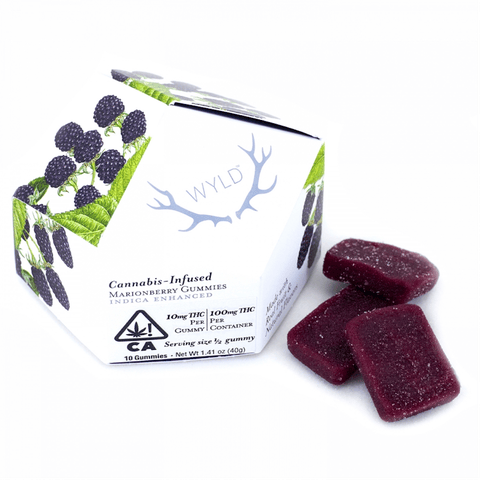 WYLD | Marionberry (I) | 10mg THC x 10 Gummies