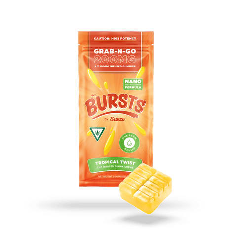 Sauce Tropical Twist Gummies 200mg
