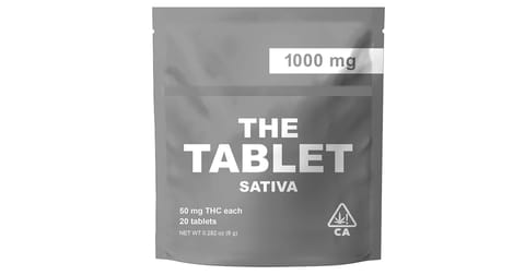 The Tablet | 1000mg Sativa (S) | 50mg x 20 Tablets