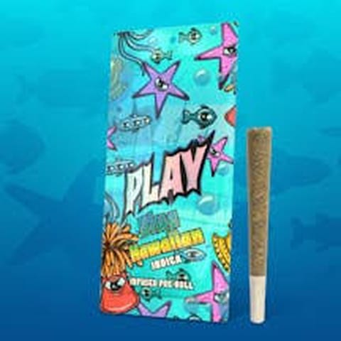PLAY - Blue Hawaiian - 1.2g Infused Preroll