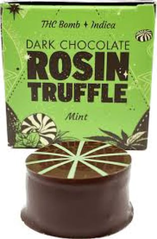 Mint Single 100mg (Crop Circle Chocolates)