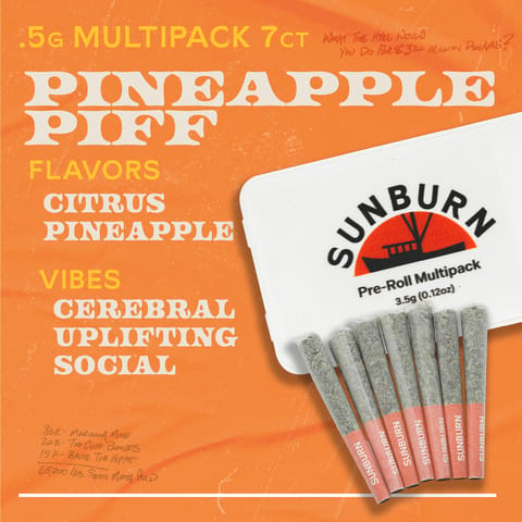 Pineapple Piff - 7ct Pre Rolls