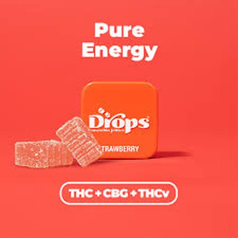 Strawberry 100mg 1:1:2 THC:CBG:THV-C (Drops)