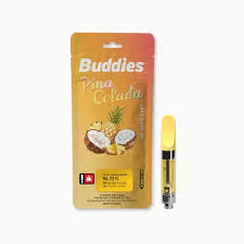 Buddies | Pina Colada | 1G | Flavored Distillate | Cartridge