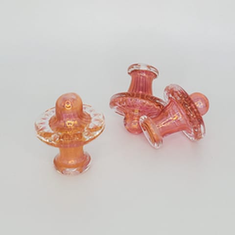 Carb Cap Tier 2 Gold Fumed