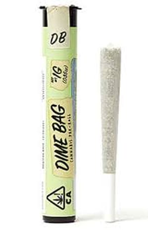 Dime Bag | Watermelon Sorbet | Preroll | Hybrid | 1g