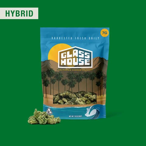 GLASS HOUSE FARMS - MIXED LIGHT FLOWER - MAC 1 - 7G