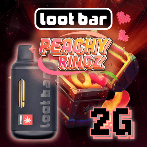 Loot Bar Peachy Ringz 2g Disposable (Lighthouse)