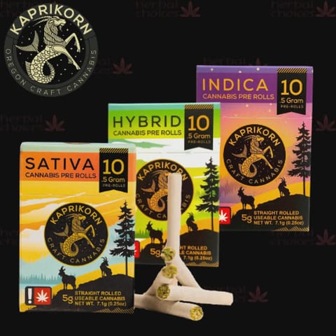 Kaprikorn - 8" Bagel + Southern Sunset - .5g 10pk Preroll Pack