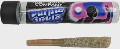 Traphouse Dubbz | 1.25g THCA Covered Infused Preroll | Purple Urkle