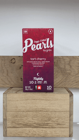 Grön | 100MG | Tart Cherry 10:1 CBN/THC Pearls | 10pk