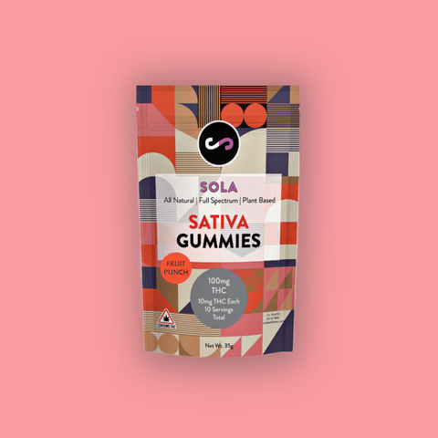 Fruit Punch Gummies (HR) Sativa | 100mg