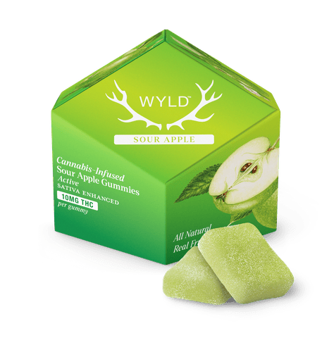 Sour Apple 100mg Sativa Gummies