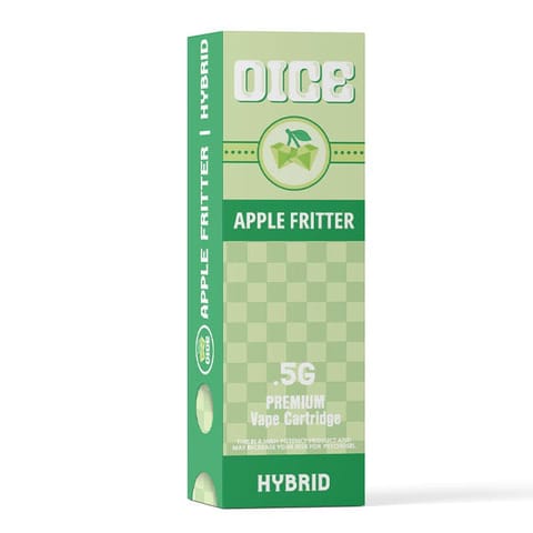 Dice: Distillate Vape Cart - 0.5g - Apple Fritter - Hybrid