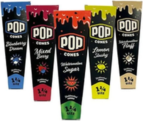 Pop Cones 1 1/4 - 6 pack