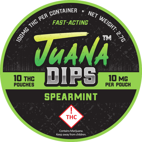 Juana Dips | Spearmint | 100 mg