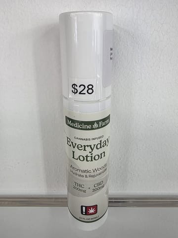 Medicine Farm | 1:1 Everyday Airless Pump {Aromatic Woods} Lotion | 60ml