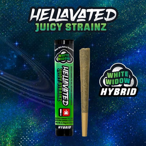 Hellavated - White Widow - Juicy Strainz .75g