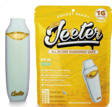 JEETER - LIQUID DIAMONDS ALL IN ONE - SFV OG - 1G