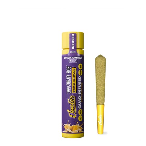 JEETER - INFUSED PREROLL - QUADS BANANA HAMMOCK - 1G