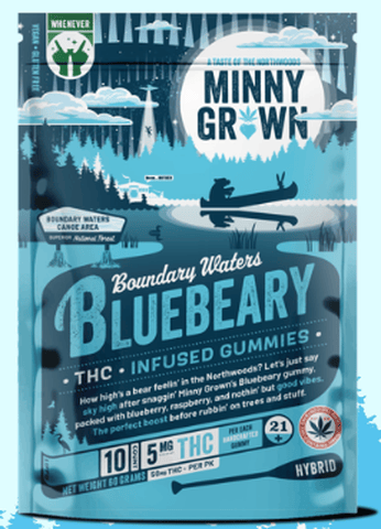 Minny Grown | Gummy | Bluebeary | 10x5mg
