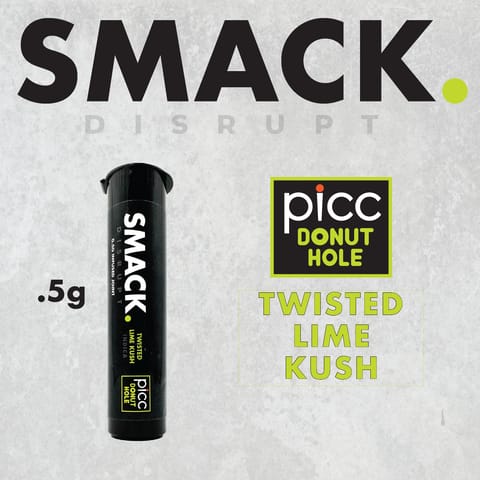 SMACK | Twisted Lime Kush | .5g Infused Preroll