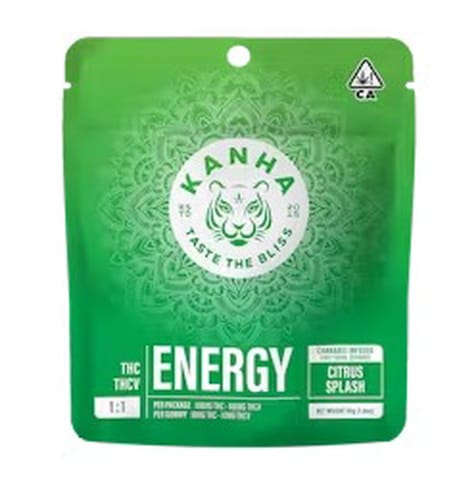 Kanha | Sativa | 1:1 THC : THCV | Citrus Splash | 10pk