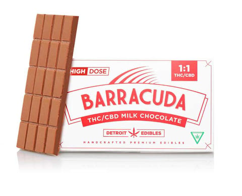 Barracuda Bar 1:1 Milk Choc. 200mg