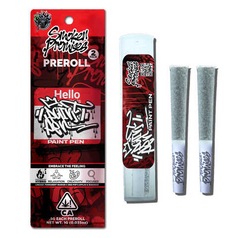 KB - SMOKEN PROMISES - INDOOR PREROLL MULTIPACK - PAINT PEN - 1G