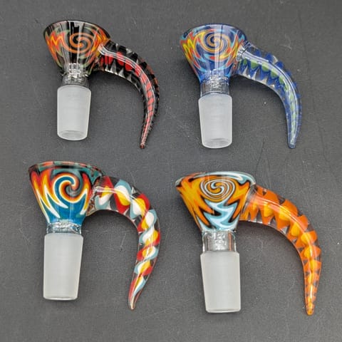 XL Curved Claw Bowl Piece 14mm with Screen