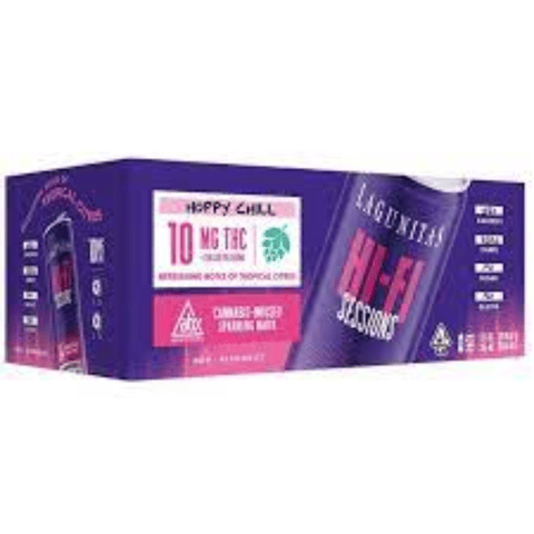 Lagunitas Hi-Fi Sessions | Hoppy Chill | 10mg THC x 10 Cannabis Infused Sparkling Water