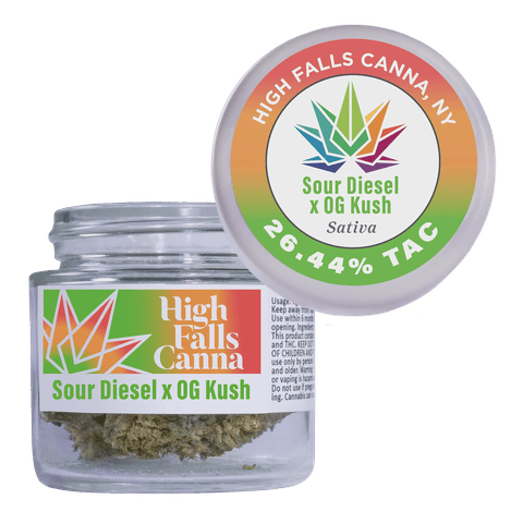 High Falls Canna | Sour Diesel x OG Kush | Flower | 3.5g