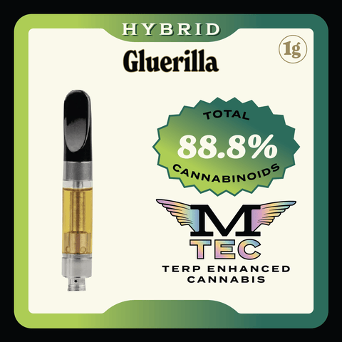 Mule Extracts: 1g 510 Cart - Gluerilla (Hybrid)