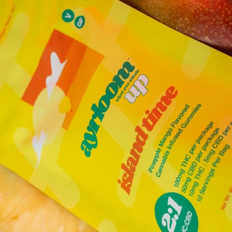 Island Time "UP"| Ayrloom | 2:1 Gummies 10 Pack