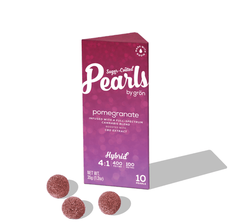 Gron 4:1 Pomegranate Pearls- CBD/THC Hybrid