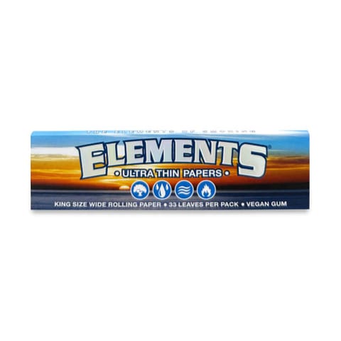 Elements Ultra Thin Rice Papers King Size