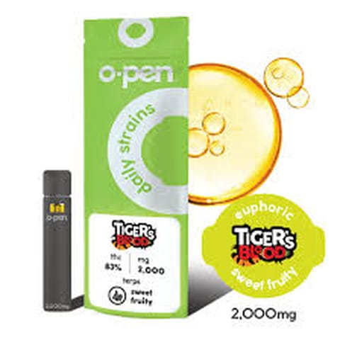 O.pen Daily AIO | Tiger's Blood (Euphoric) 2000mg