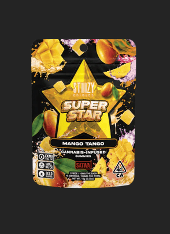 Stiiizy | Mango Tango | Super Star Gummy | Sativa | 100mg