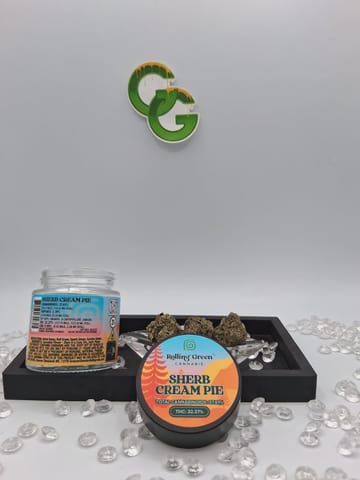 Sherb Cream Pie 3.5G Flower RGreen