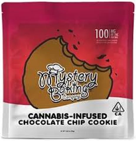 Mystery Baking Co - Chocolate Chip Cookies - 100mg
