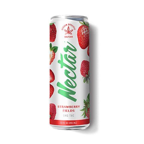 Strawberry Fields | 5mg seltzer | by Nectar