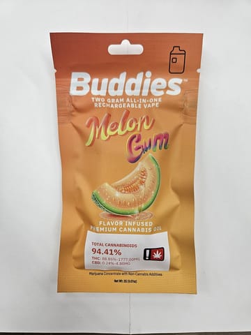 Buddies Flavors | Melon Gum All in One | 2g
