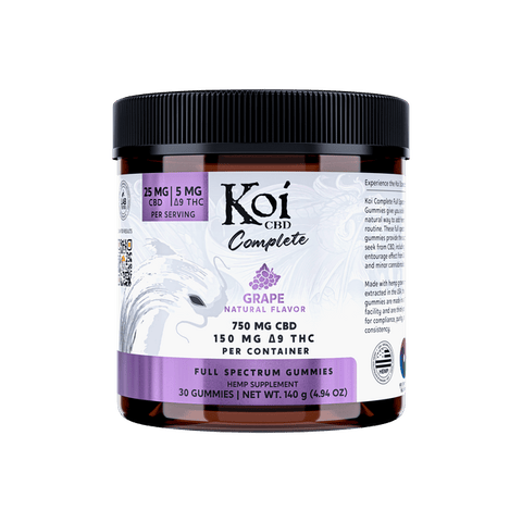Grape Complete  Gummies 750mg