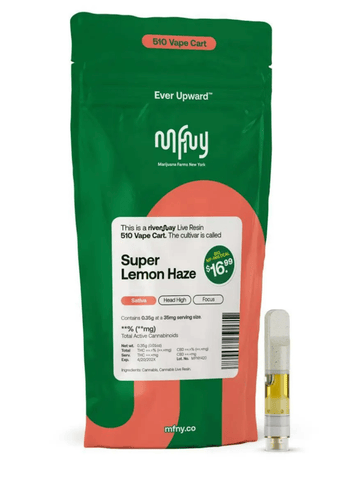 MFNY | Super Lemon Haze | Live Resin 510 Cart Vape | 0.35g