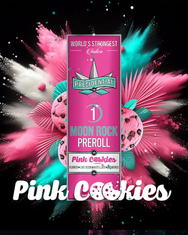 KB - PRESIDENTIAL - INFUSED PREROLL - PINK COOKIES - 1G
