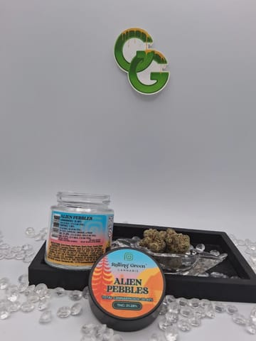 Alien Pebbles 3.5G Flower RGreen
