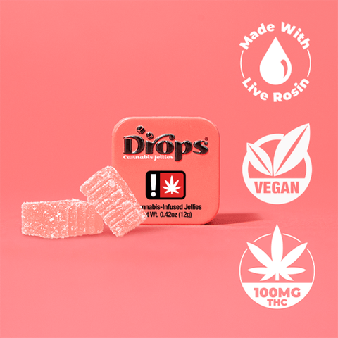 Drops Jellies 2 Pack | Watermelon 100mg